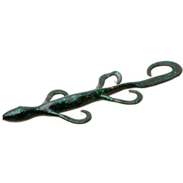 Zoom Lizard Bait - 6in - Black Emerald