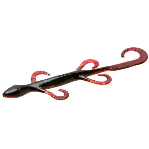 Zoom Lizard Bait - 6in - Black Ruby