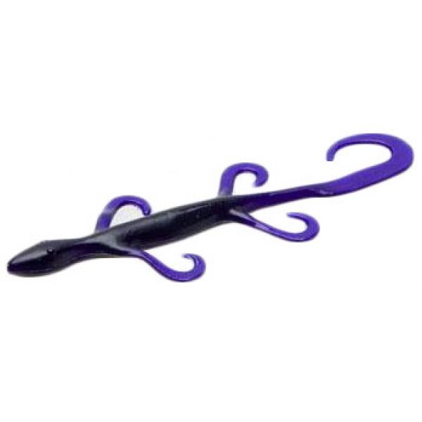 Zoom Lizard Bait - 6in - Black Grape