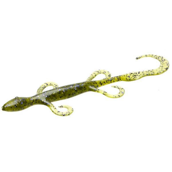 Zoom Lizard Bait - 6in - Mardi Gras