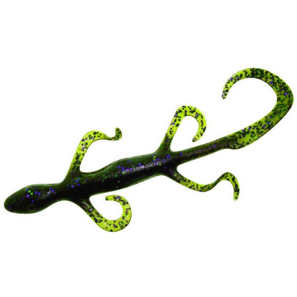 Zoom Lizard Bait - 6in - Green Pumpkin Candy