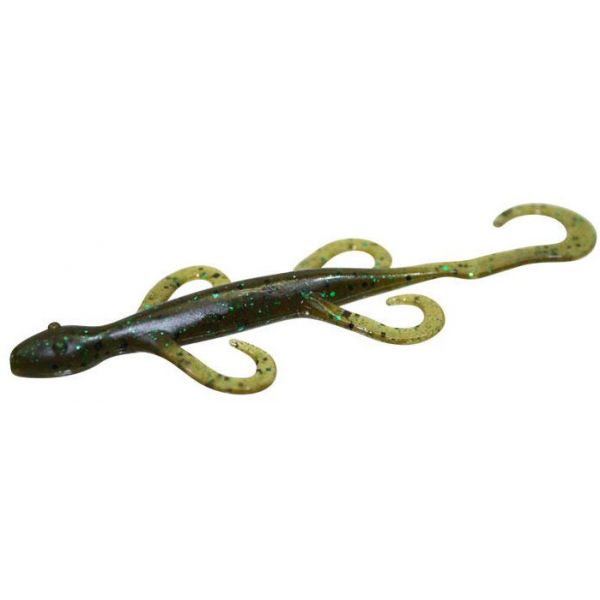 Zoom Lizard Bait - 5in - Green Pumpkin Green