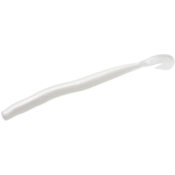 Zoom Ultra-Vibe Speed Worm - 6in - White Pearl