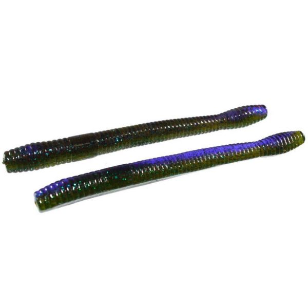 Zoom Magnum Finesse Worm Bait 5in Purple Passion