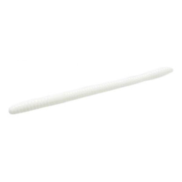 Zoom Magnum Trick Worm - 7in  - White