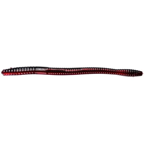 Zoom Magnum Trick Worm - 7in  - Red Shad