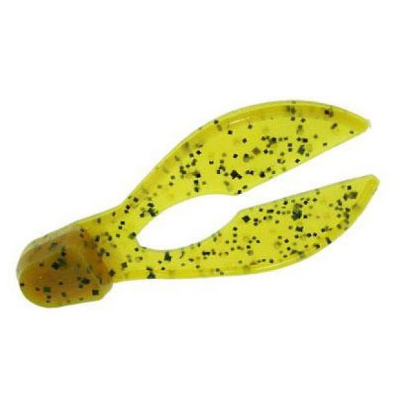 Zoom Super Chunk Bait 3-1/2in Chartreuse Pumpkin