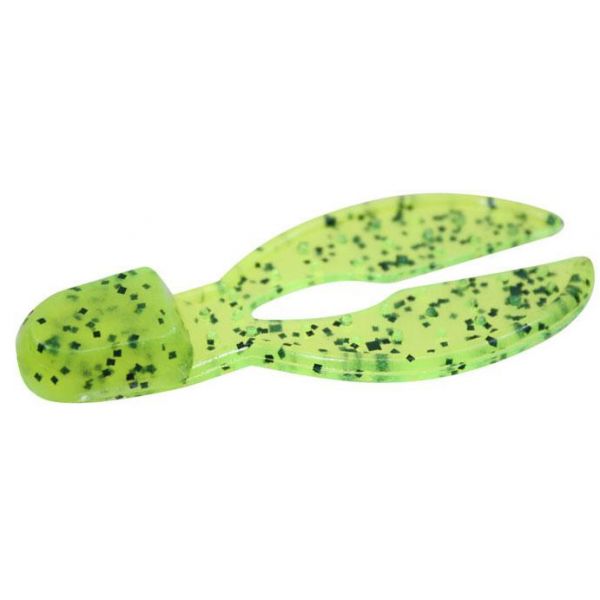 Zoom Super Chunk Jr. Bait 2in Chartreuse Pepper