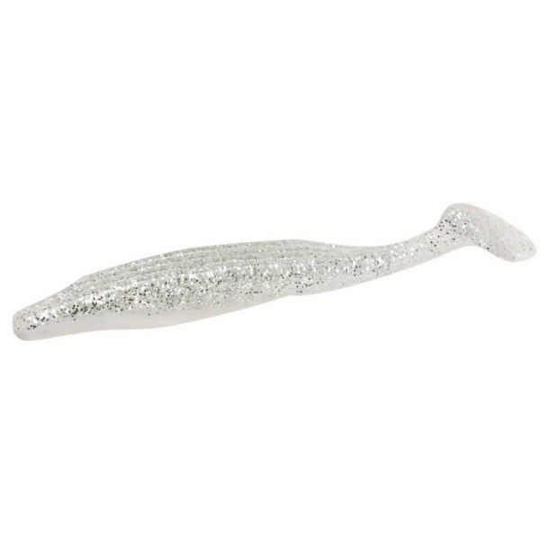 Zoom Swimmin Super Fluke - 5in - White Ice