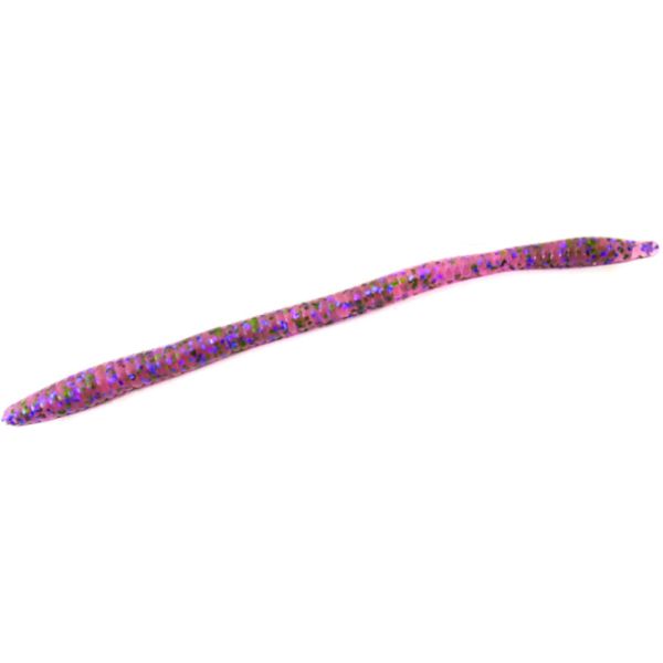 Action Airetail 6" Cotton candy worm soft plastic 10pk Item #115 Fishing lures