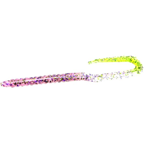 Zoom U-Tale Worm - Cotton Candy Chartreuse