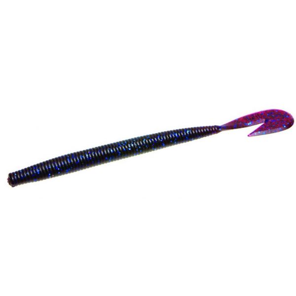 Zoom UV Speed Worm - 6in - Blue Fleck