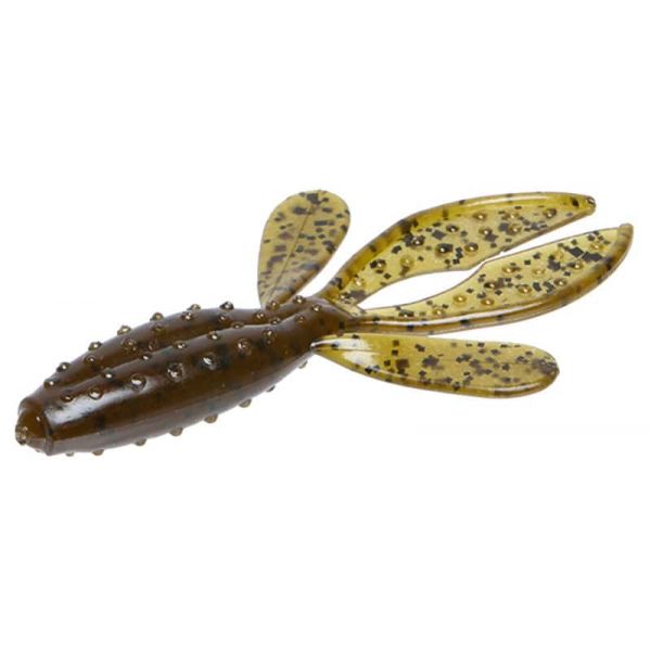 Zoom Z-Hog Jr. Bait 3-1/2in Green Pumpkin