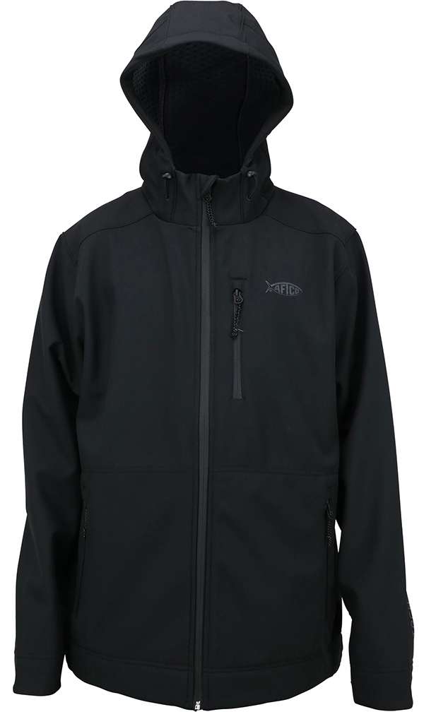 Aftco Reaper Softshell Jacket - Black - X-Large - TackleDirect