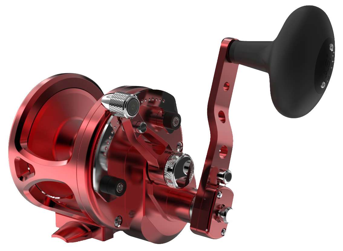 Avet JX 6/3 G2 RH-RD 2-Speed Reel Red - TackleDirect