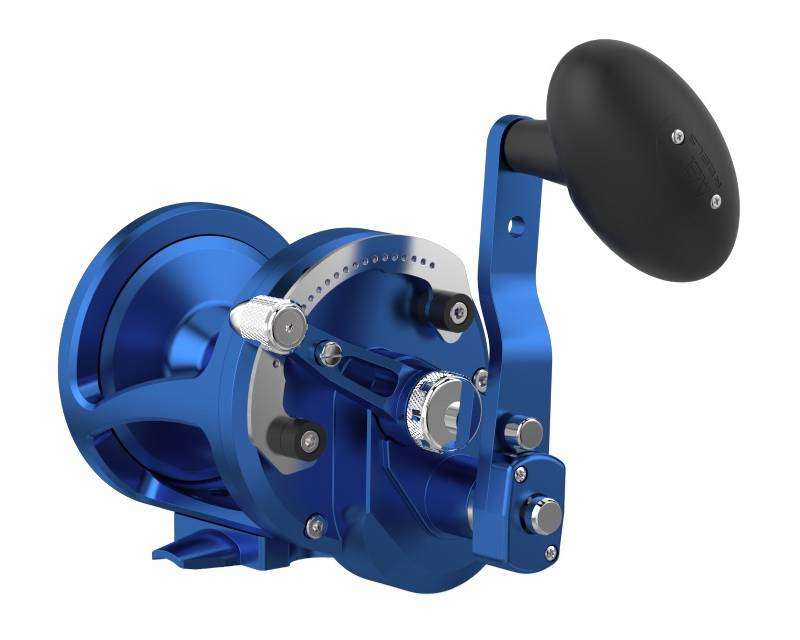 Avet LX 6/3 MC Raptor Plus RH Lever Drag Conventional Reel - Blue