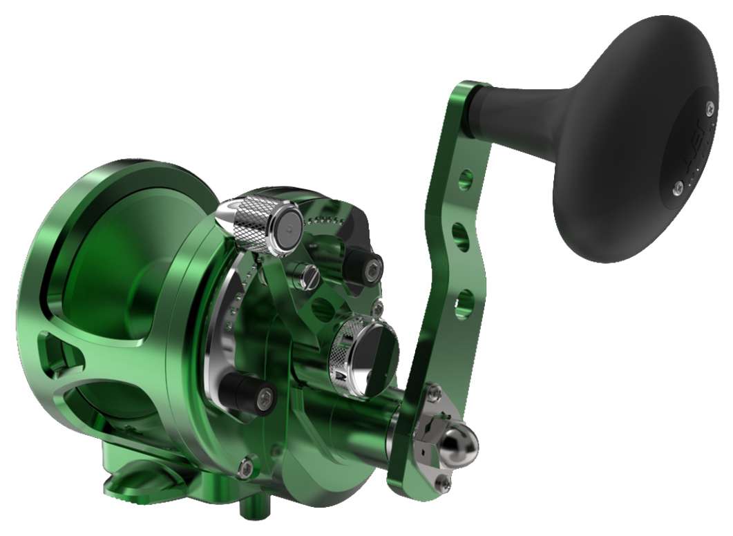 Avet MXJ 5.8 G2 MC RH-GR Single Speed Reel Green - TackleDirect
