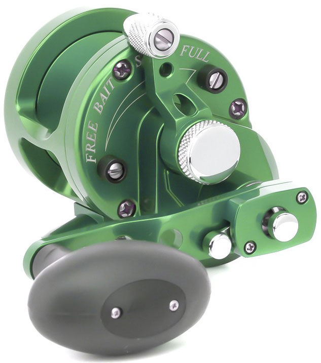 Avet SXJ 6 4 2 Speed Lever Drag Casting Reel Green