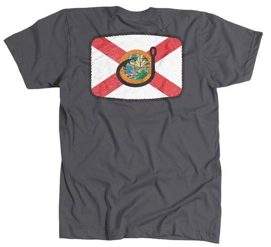 AVID Sportswear Floridian T-Shirt - Charcoal - M - TackleDirect