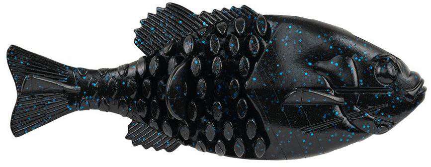 BERKLEY PowerBait Gilly Swimbait - 130mm - Black Blue Fleck