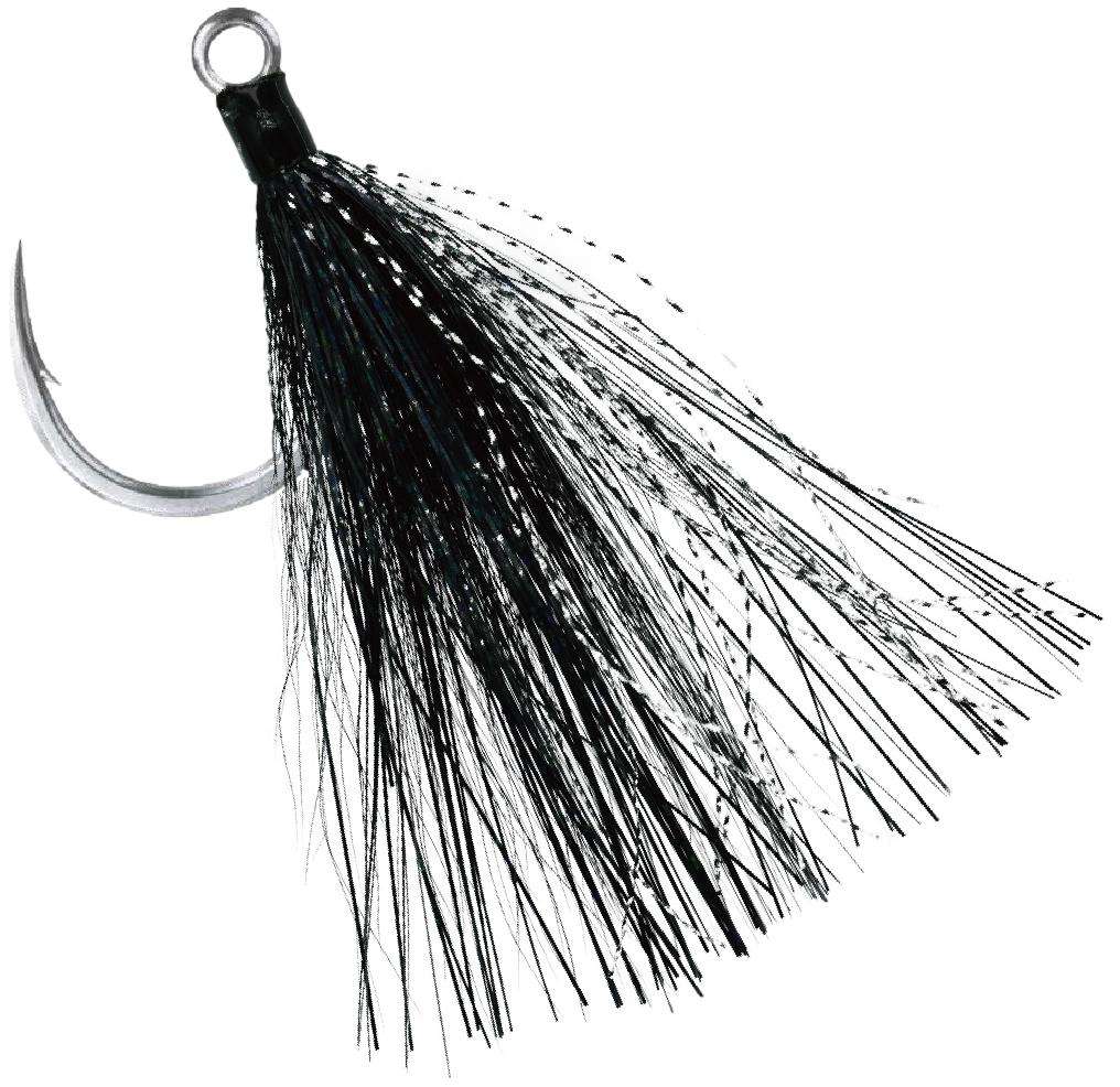 blacktail fishing hooks Striper Gear Buck Tails w/ Hook 3 Pk Lifelike minnow coloration with detailed scales and 3D eyes for a realistic appearance Mutsu Circle Hook - Perfectly