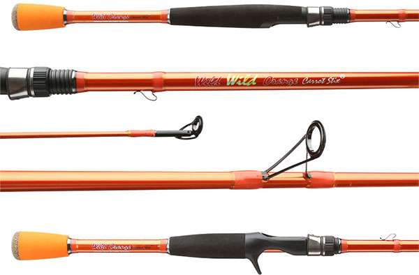 Carrot Stix CASTING 10' MEDIUM HEAVY WILD ORANGE Salmon Steelhead Fishing Rod