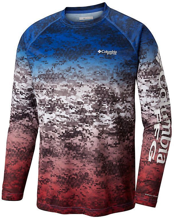 camo columbia shirt