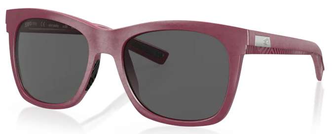 Photos - Sunglasses Costa Del Mar Costa Caldera  - Net Plum Frame/Grey 580G Lens 06S9028 