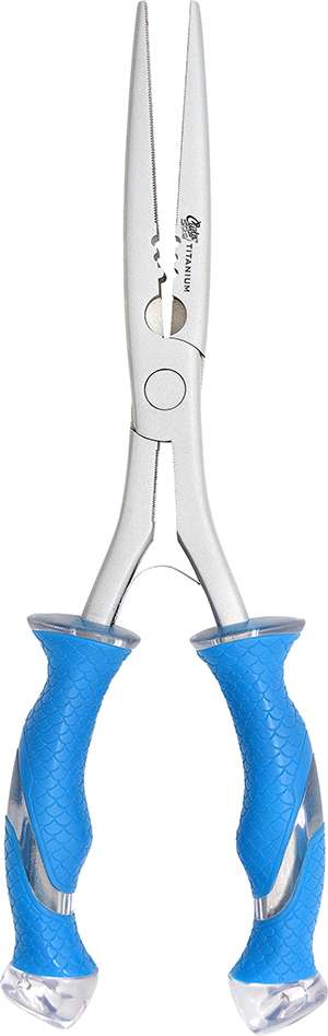 Cuda 10.25in Titanium Bonded Long Needle Nose Pliers | TackleDirect