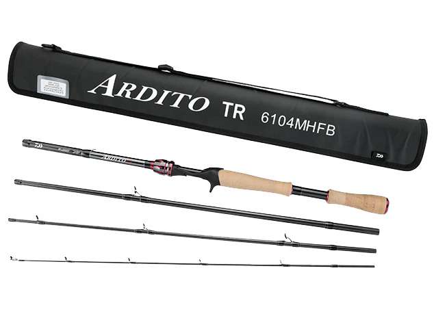 Daiwa ARD6104MHFB-TR Ardito Premium Travel Casting Rod