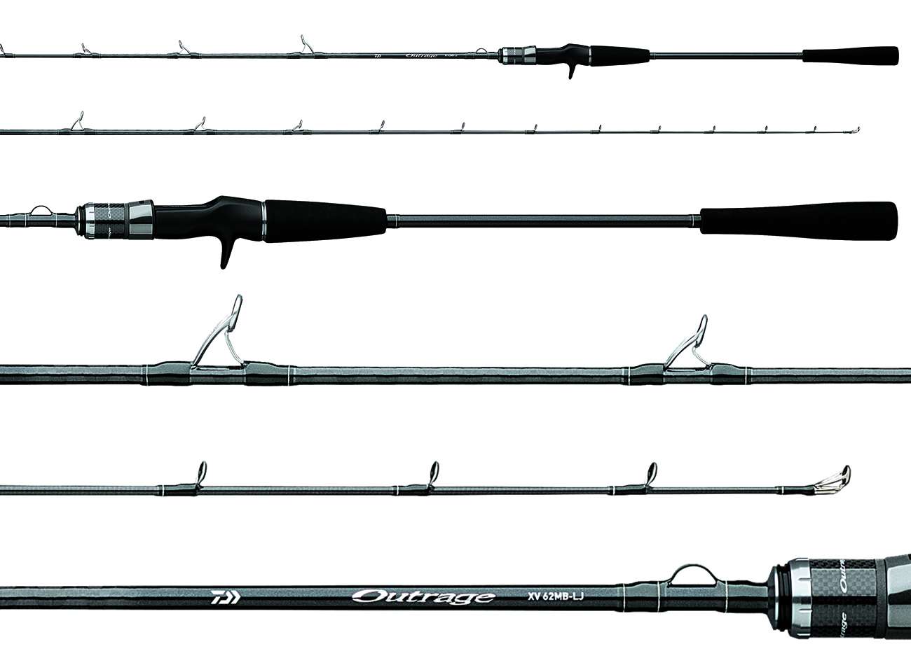 Daiwa Outrage XV Light Jigging Rods - TackleDirect