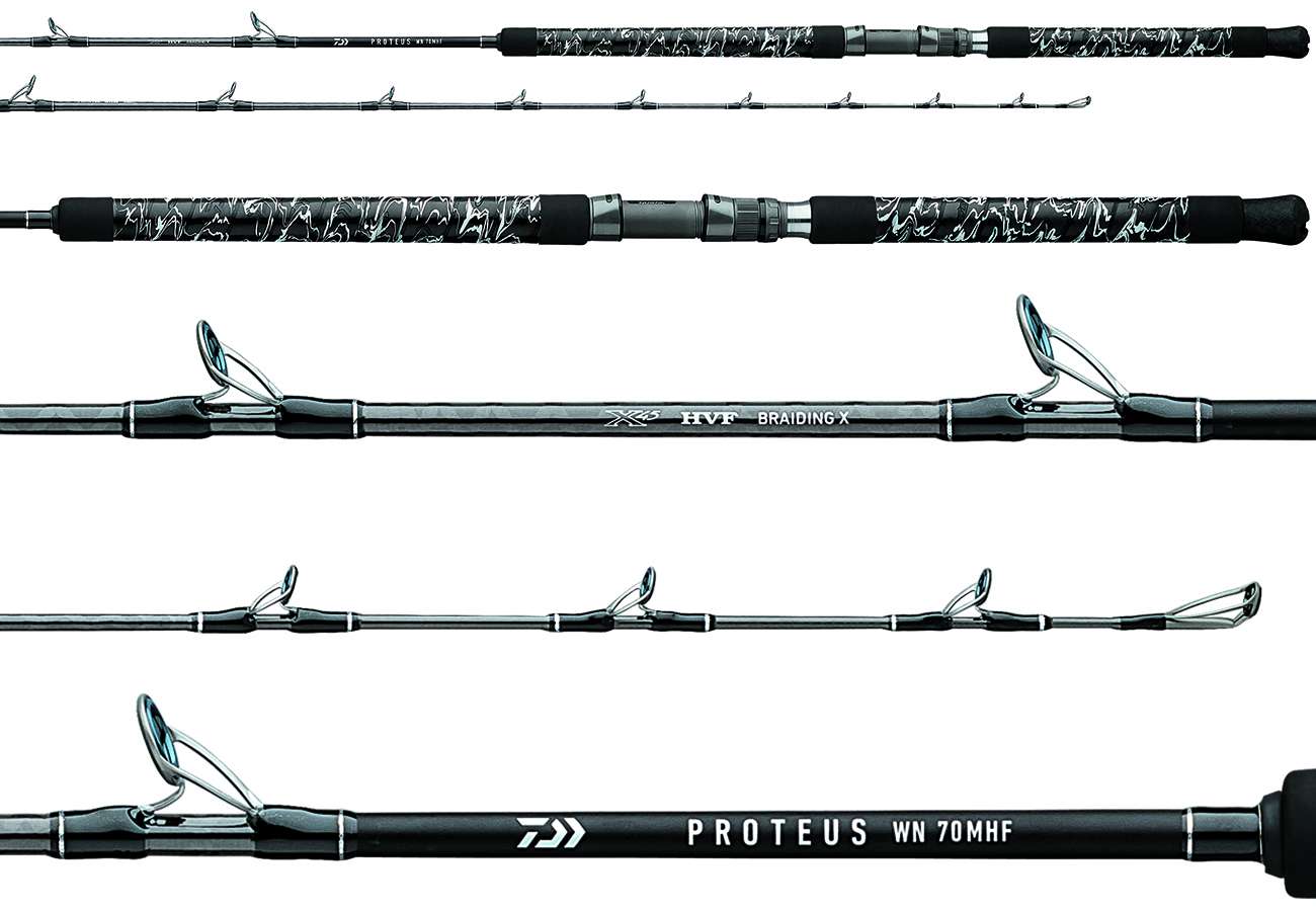 Daiwa PRWNC76XHF Proteus WN Camo Conventional Rod