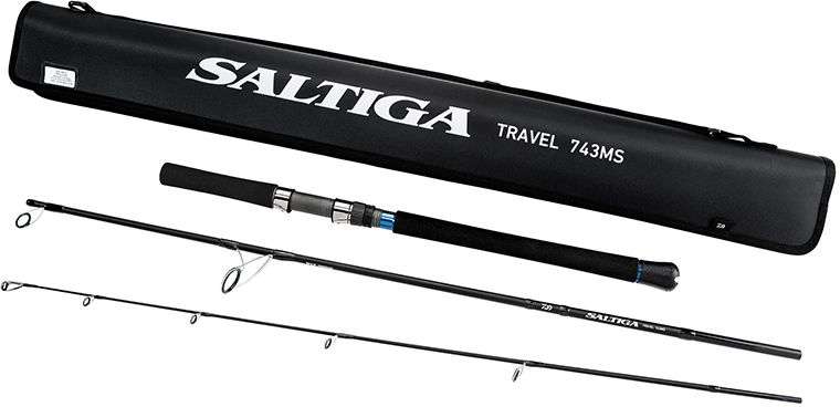 Daiwa Satr743mhs Saltiga Saltwater Travel Spinning Rod Tackledirect