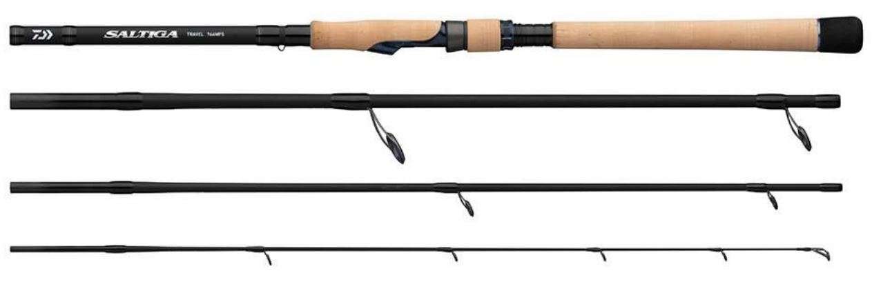 Daiwa SATRIN764HS Saltiga Inshore Travel Spinning Rod