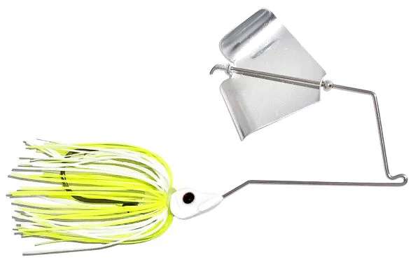 EPIC BAITS Slow Roll'r Buzzbait - 1/2oz - White/Chart