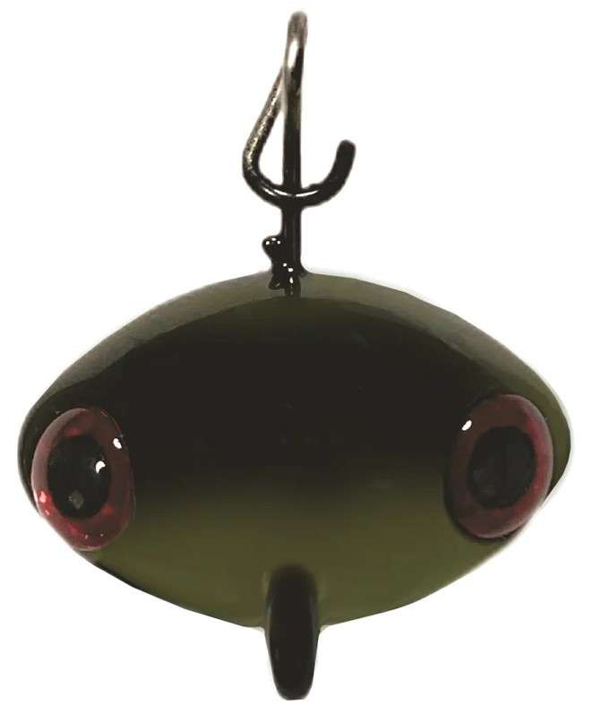 EPIC BAITS Bright Eye Swing Head - 3/4oz - Green Pumpkin