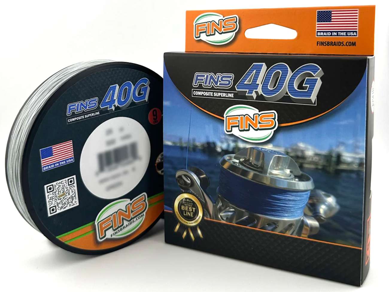 FINS 40G Superline - Green - - 150yd