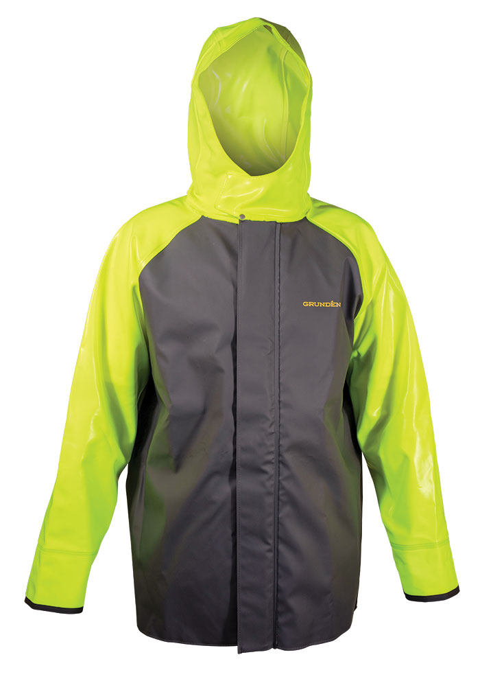 Grundens Hauler Jacket - Hi-Vis Yellow - 4XL - TackleDirect