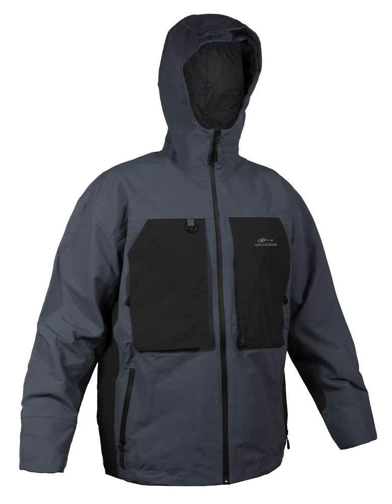 Grundens Storm Rider Fishing Jacket - Slate L - TackleDirect