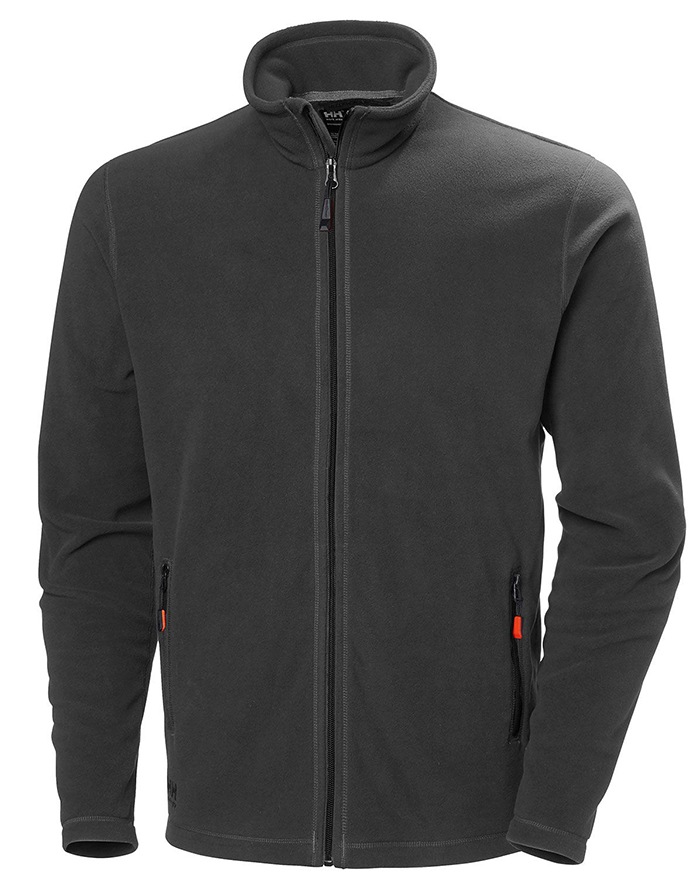 Helly Hansen Oxford Light Fleece Jacket - Grey - 4XL - TackleDirect