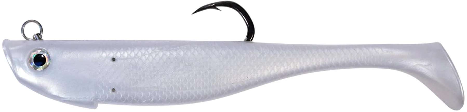 Hogy Harness Protail Paddle Swimbait - 9in (6oz) - Bone