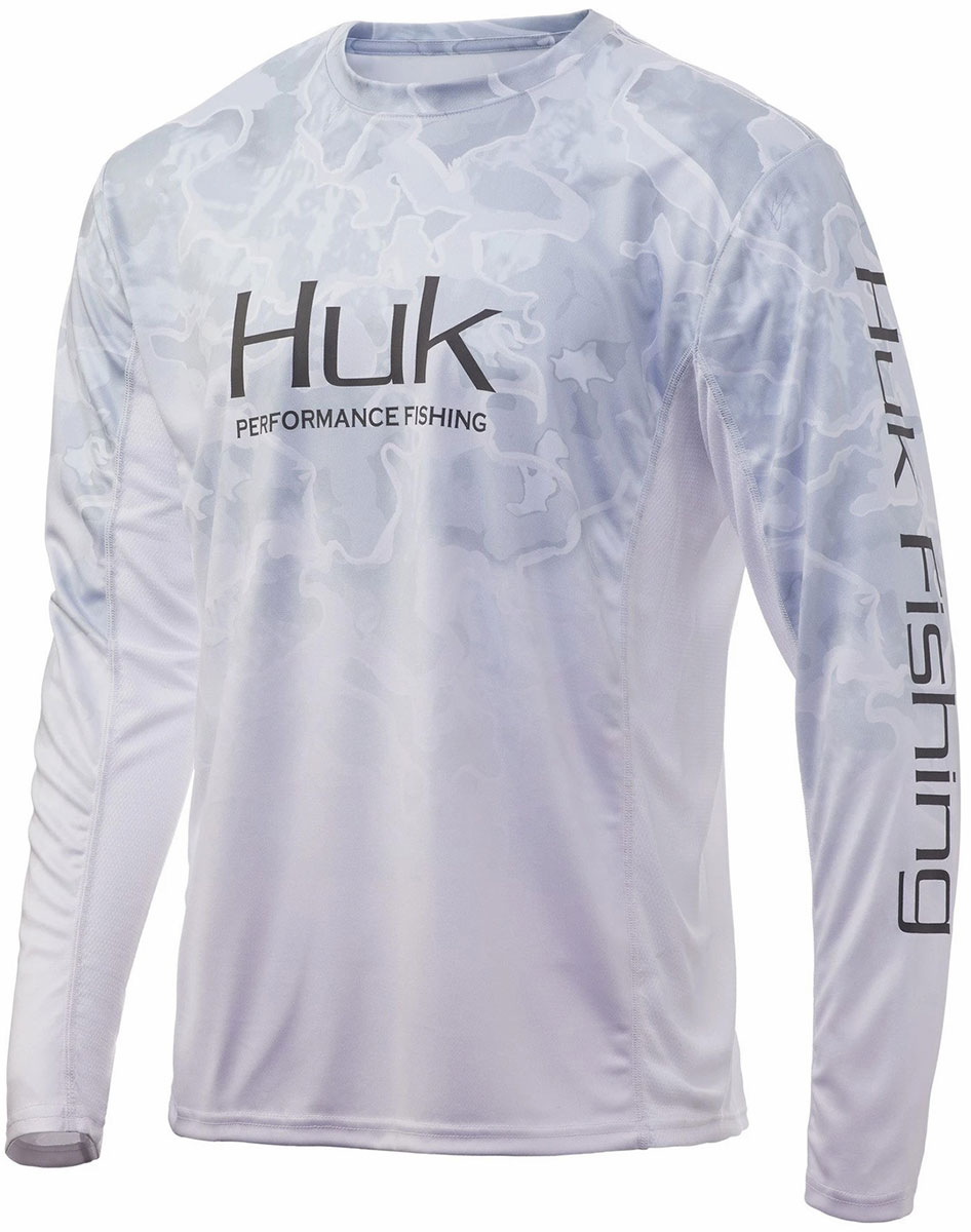 Huk Icon X Camo Fade Long Sleeve Shirt - Kenai - 3X-Large - TackleDirect