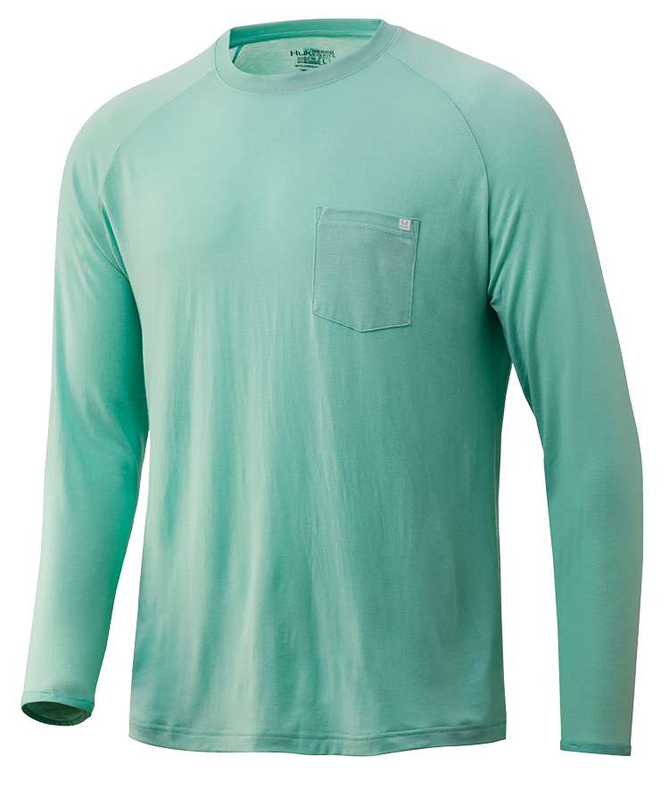Huk Waypoint Long Sleeve Shirt - Lichen - 3X-Large