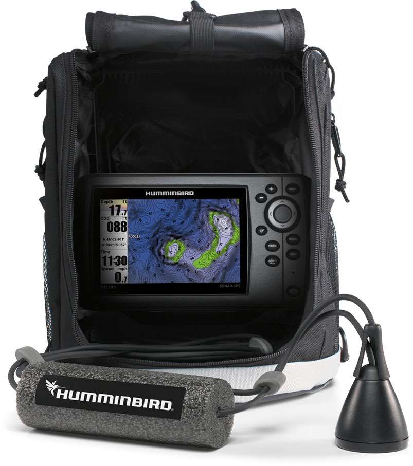 Humminbird 409730-1 ICE HELIX 5 Sonar/GPS Combo - TackleDirect
