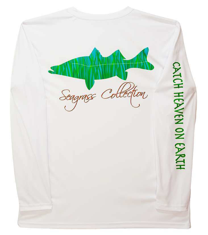 iBig Seagrass Snook Performance Sleeve Shirts -