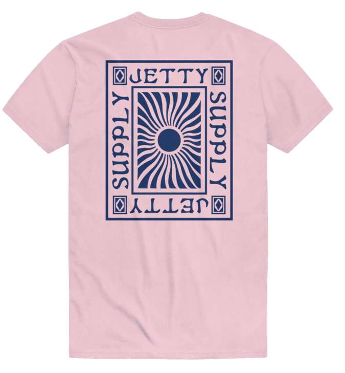 Jetty Ultraviolet Short Sleeve T-Shirt - Pink - TackleDirect