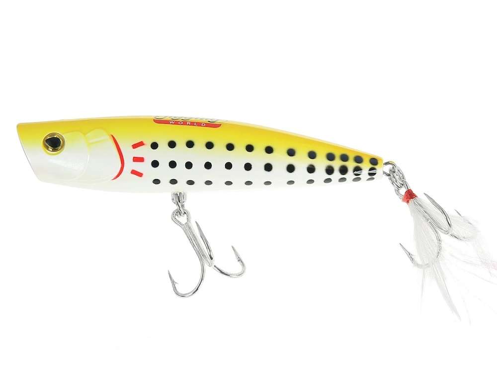 JIGGING WORLD Burst Popper - 5in - Chicken Scratch