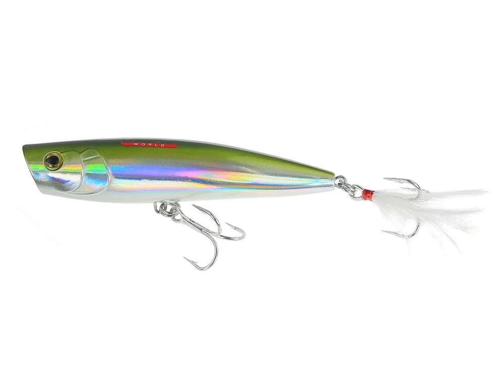 JIGGING WORLD Burst Popper - 5in - Olive Back