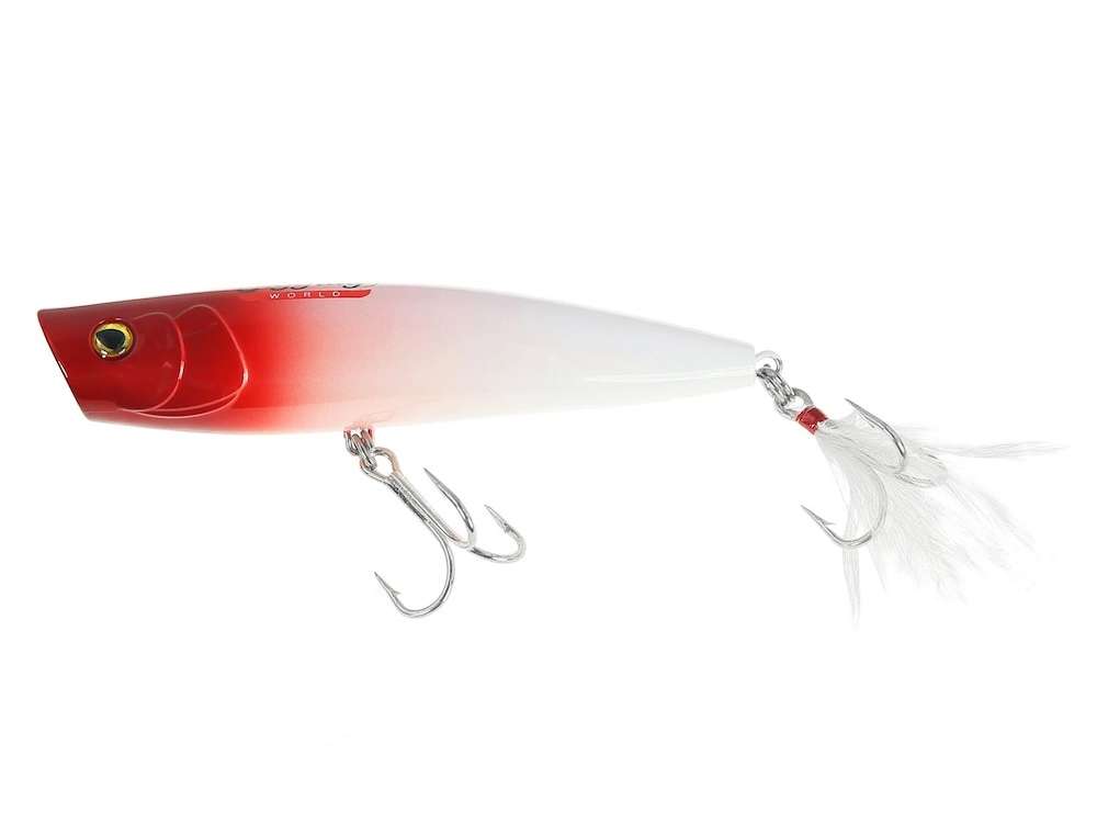 JIGGING WORLD Burst Popper - 5in - Red Head