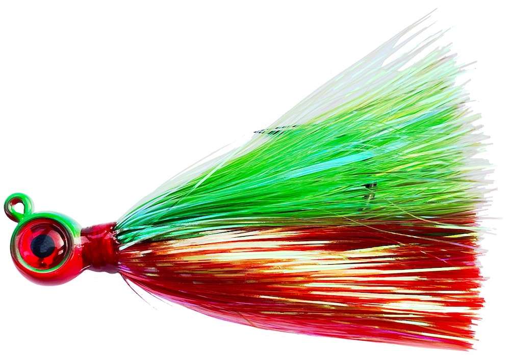 JIGGING WORLD Epoxy Teaser Jig - Mylar - Nuclear Chicken